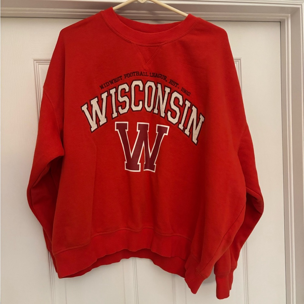 Wisconsin Red Sweatshirt